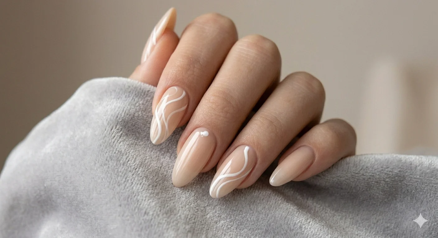 french tip acrylic nails trendy