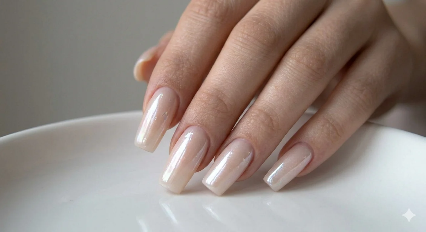 glazed donut acrylic nails