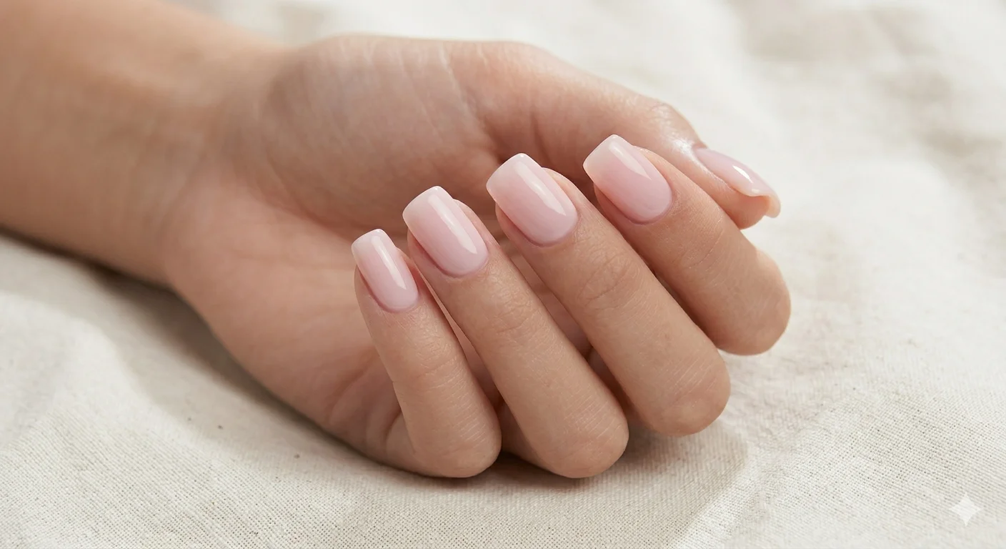 short acrylic nails simple design