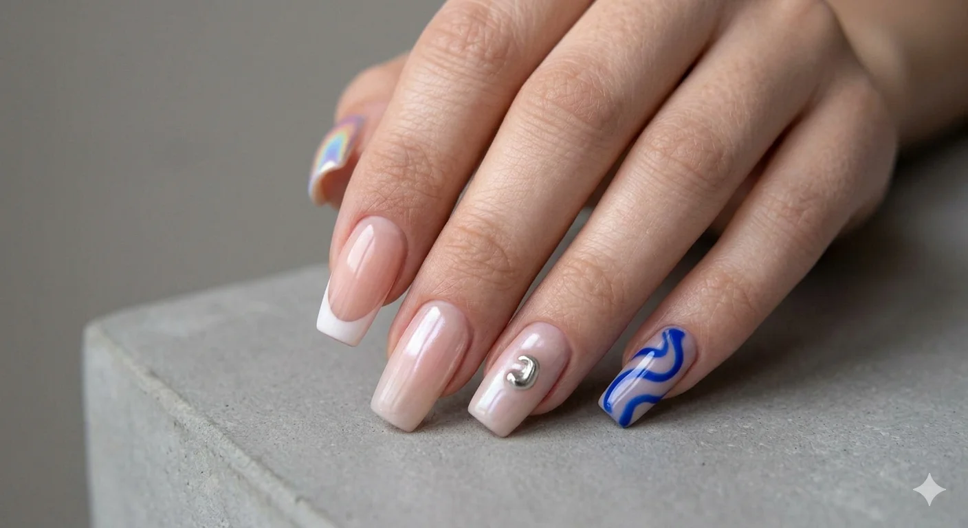 trending acrylic nails 2026