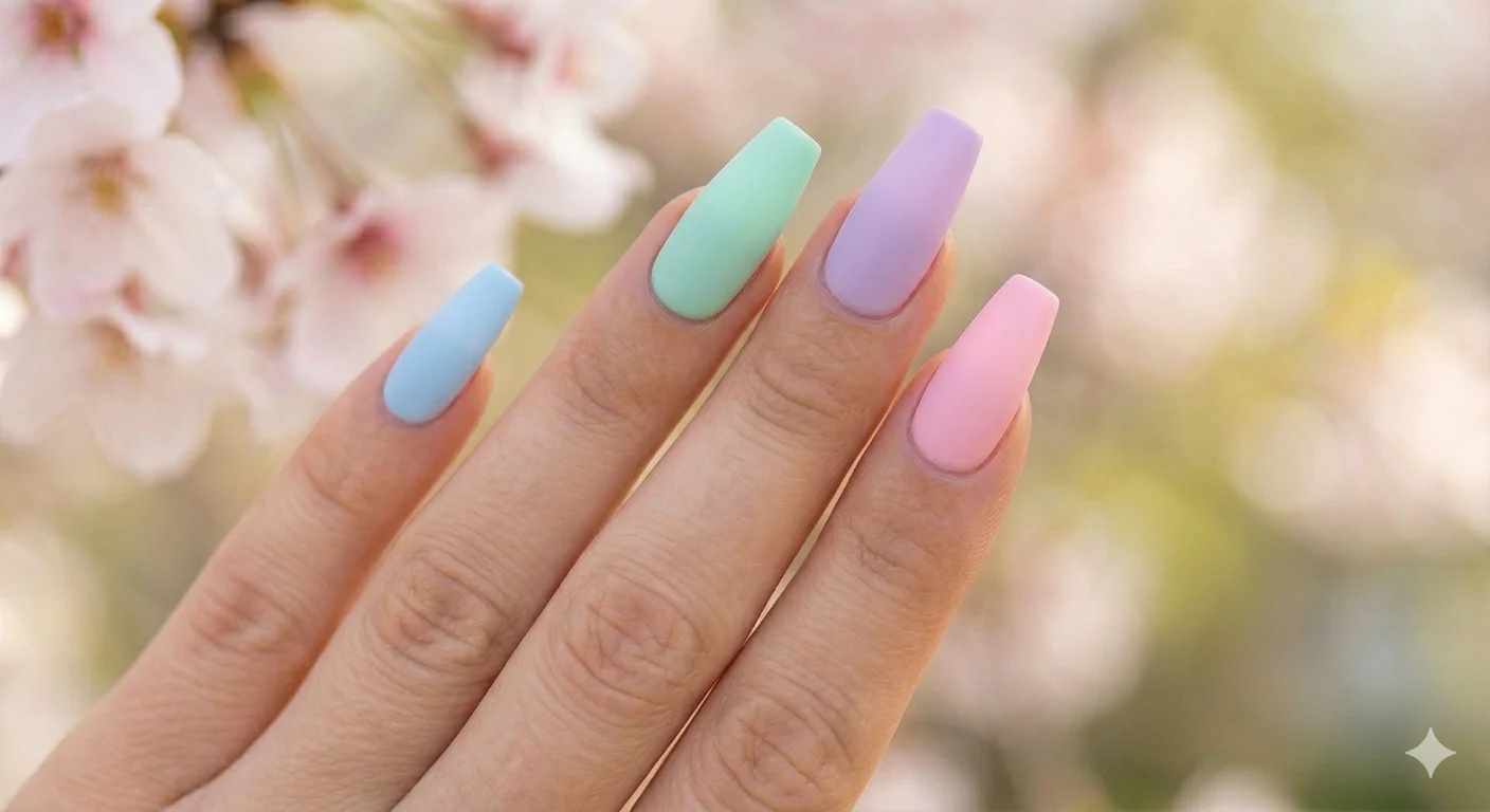 high fashion spring nails