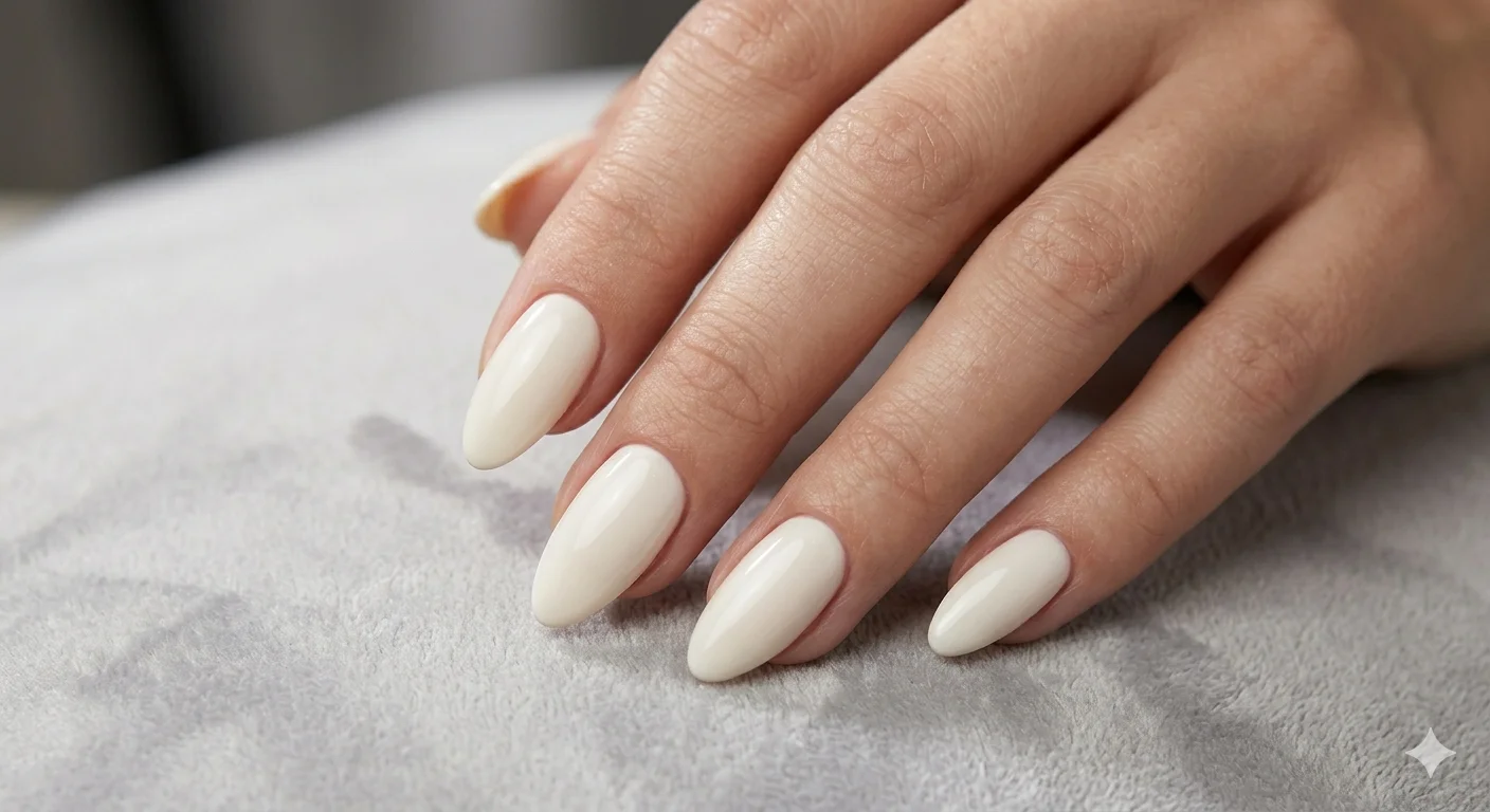 almond acrylic nail shape elegant